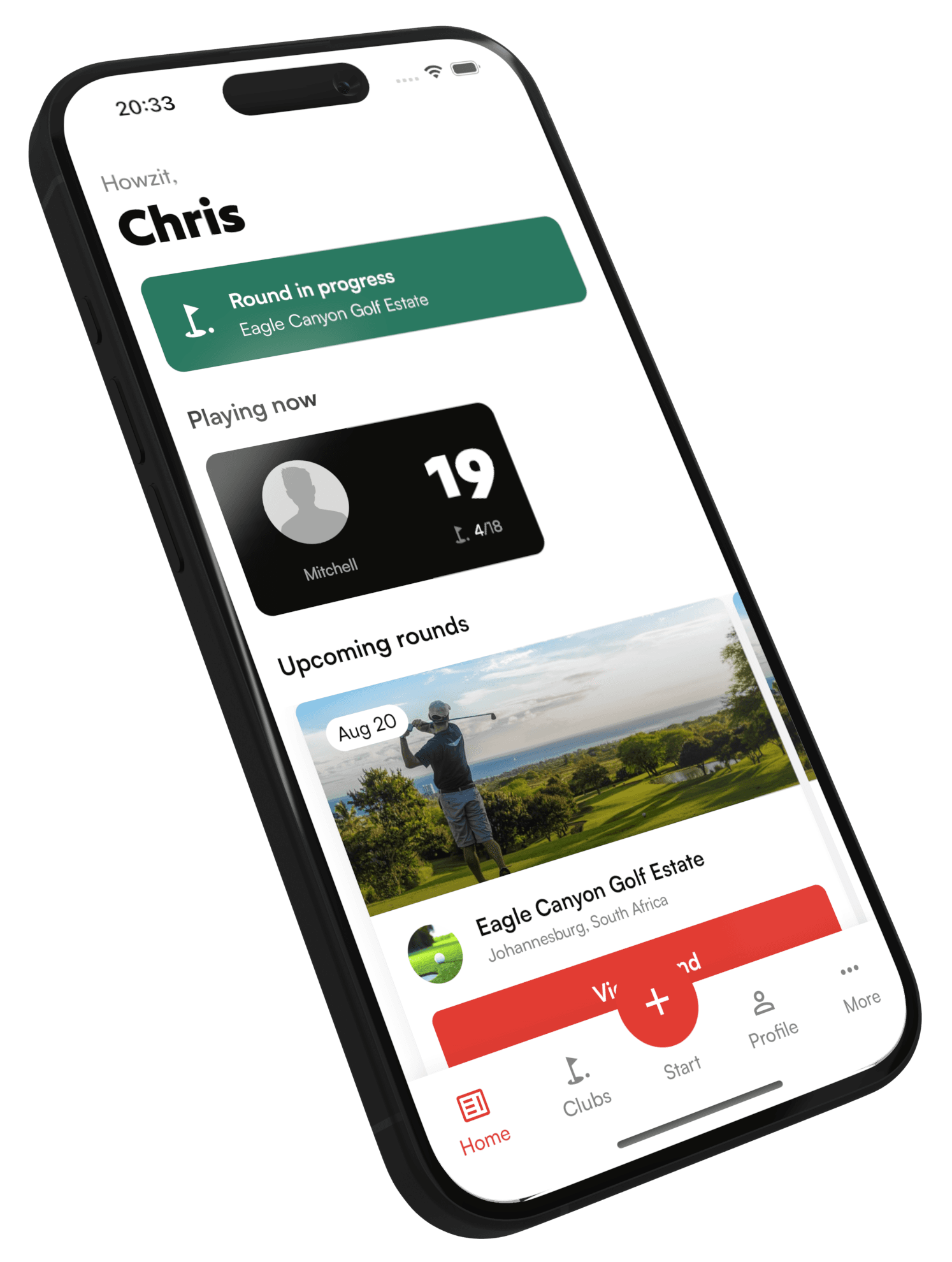 Putt App on Phone